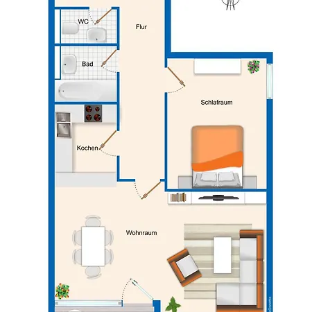 Nr,230 Mit Suedbalkon Im Haus Sport Alpin Apartment *